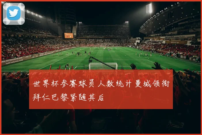世界杯参赛球员人数统计曼城领衔拜仁巴黎紧随其后
